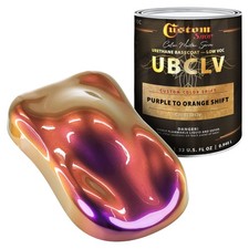 Custom Color Shift Automotive Paint - Purple to Orange Shifting Effect - Quart picture
