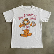 Vintage Miller Lite Garfield Tee picture
