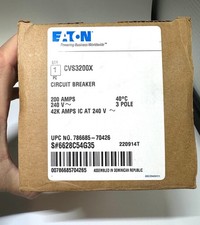 Eaton CVS3200X 200 Amp 240 Volt 42K Circuit Breaker NEW picture