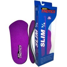Redi-Thotics Slim 3/4 Length Orthotic Insoles, Semi-Flex. Shoe Inserts-Mult. Sz. picture