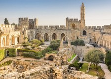 BELECO 7x5ft Fabric The Old City Jerusalem Backdrop Israel 7x5FT, A12907 picture