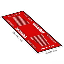 Motorcycle Workshop Showroom Carpet Mat Garage Mat For Honda CBR Racing 220x80cm picture