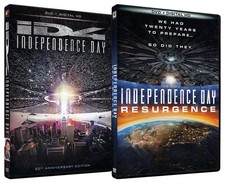 Independence Day/Independence Day Resurgence -2 MOVIES (DVD) NEWNew picture