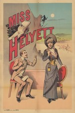 Miss Helyett French Theatre Poster 🎭 - Vintage Art Print 16x24” - Premium 💎 picture