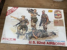 Vintage Dragon DML 1/35 U.S. 82nd Airborne Desert Storm Figures Kit #3006 Sealed picture