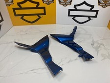 OEM 15-23🔥Genuine Harley Road Glide Chin Spoiler Side Fairing Plates Only🔥 picture