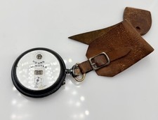 IWC Antique Gunmetal Iron Jump Hour Railroad Pocket Watch picture