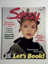 SASSY magazine September 1988-Fashion makeup hair Cover Jennifer Shirck picture