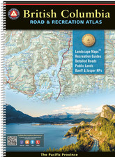 2024 British Columbia Road & Recreation Atlas, 1st Edition, Benchmark Discounted picture