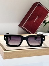 JACQUES MARIE MAGE ASCARI Black Square Gradient Lens Sunglasses 49-23-146 Unisex picture
