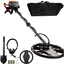 Uimoso Metal Detector for Adults Professional Gold Detector 10in IP68 Waterproof picture