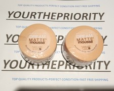 2 PACK Maybelline CLASSIC IVORY (light 2) DREAM MATTE MOUSSE FOUNDATION picture