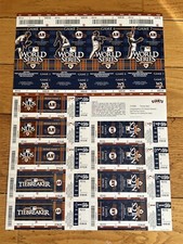 Uncut 2010 Playoff And World Series Ticket Sheet Sf Giants Baseball MLB picture