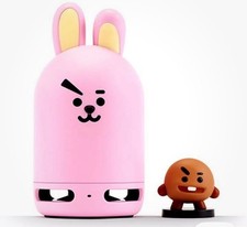 BTS BT21 Friends Duo COOKY SHOOKY Bluetooth Speaker One Size Pink Official New picture