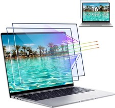 16-Inch Blue Light Filter Laptop Screen Protector 2 Pack | Anti-Glare Matte Film picture