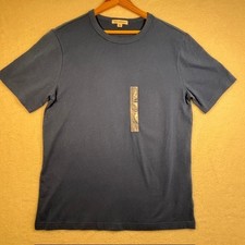 NWT Free Assembly T-Shirt Mens Small Blue Organic Cotton Short Sleeve FA36024842 picture