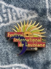 Vintage Festival International de Louisiana Collector Pin 2004 Slemco picture