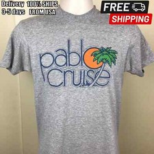 Pablo Cruise 1976 Vintage Yacht Rock Band Concert Music Graphic Tee picture