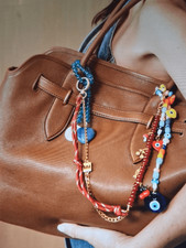 MAYAMAR EVIL EYE LOVE BAG CHARM NEW WITH POUCH picture