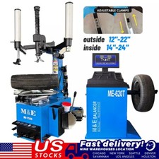M&E Tire Changer Machine 2.0 HP Bead Blaster ME-T530-Z Combo Tires Wheel Machine picture