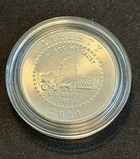 2001-P U.S. Capitol Visitor Center Commemorative Unc Half Dollar in Capsule picture