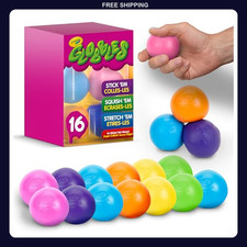 Crayola Globbles Squish Toys 16ct Sticky Sensory Stress Balls Washable picture