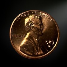 1989-D Lincoln Memorial Penny BU Brilliant Uncirculated Denver Mint picture