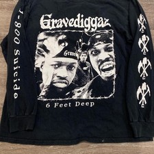 Rare Gravediggaz Band Black Long SLeeve Shirt Unisex S-5XL R278 picture