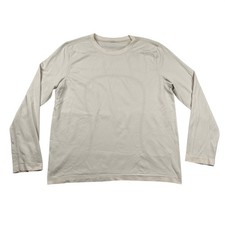 Lululemon Shirt Womens 8 Swiftly Tech Long Sleeve 2.0 Beige Metalvent Cream picture