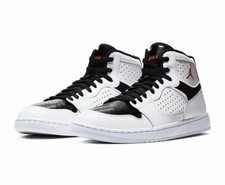 Nike Air Jordan Access White Black AR3762-101 Men's Size 12 picture