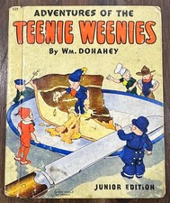 Adventures Of The Teenie Weenies By Wm. Donahey Rand McNally Jr Ed 1941 HC Nice picture