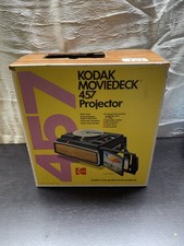 Vintage Kodak Moviedeck 457 Projector With Original Box, Manual, & Papers picture
