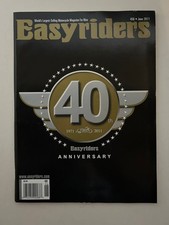 Easyriders Magazine June 2011 40th Anniversary Motorcycle Men's Lifestyle picture