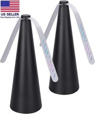 2 SET Fan Fly Repeller For Food Tables Indoor Outdoor Soft Fan Blades Picnic NEW picture