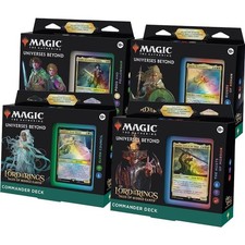 Sealed Lord of the Rings Tales of Middle-Earth Commander Deck Set of 4 Magic MTG picture