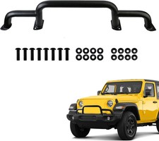 Grille Winch Brush Guard for Jeep Wrangler JL, Gladiator, JT (2018-2024) - Tripl picture