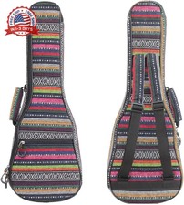 Ukulele Bag,21 23 26 Durable Colorful Ukelele Case with Thicker Pad with D picture