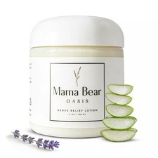 Mama Bear Oasis Lotion - Nerve Relief Cream for Foot, Hands, Legs, Natural care picture