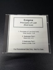 Enigma Principles Of Lust 1990 1st PROMO Press Charisma EX VERY RARE DPRO-12749 picture