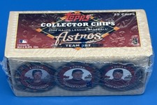 2004 Topps HOUSTON ASTROS Poker Chips Team Set (25 Chips) Clemens Bagwell Oswalt picture