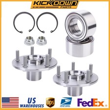 New Pair Front Wheel Hub & Bearing Assembly For 2012-2016 Honda CR-V AWD picture