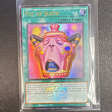 Konami Yu-Gi-Oh Pot of Sloth OTS Winner's Pack 2026-2027 WI26-EN034 Foil picture