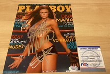 Maria Kanellis WWE Playboy Cover Hot Sexy Signed 8X10 Photo PSA/DNA COA picture