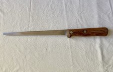 Vintage LL Bean 8.5” Blade Fillet/Boning Knife Freeport Maine picture
