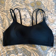 Lululemon Like A Cloud Ribbed Bra Size 8 Indochine (dark Teal) NWOT picture