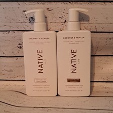 Native COCONUT & VANILLA Shampoo and Conditioner Set 16.5oz | New FAST SHIP picture