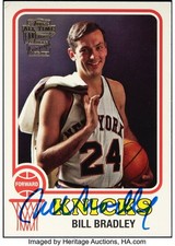 2005-06 Topps Fan Favorites BILL BRADLEY AUTO  Autograph SP /223 HOF NY Knicks picture