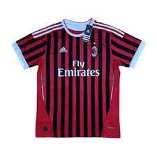 2011/12 AC Milan Ibrahimovic' #11 Soccer Jersey M,L picture