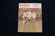 1952 FEBRUARY 16 SATURDAY EVENING POST MAGAZINE - NORMAN ROCKWELL COVER - E 3240 picture