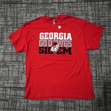 University Of Georgia Bulldogs Sic ‘Em Short Sleeve New T-Shirt Size XL SEC picture